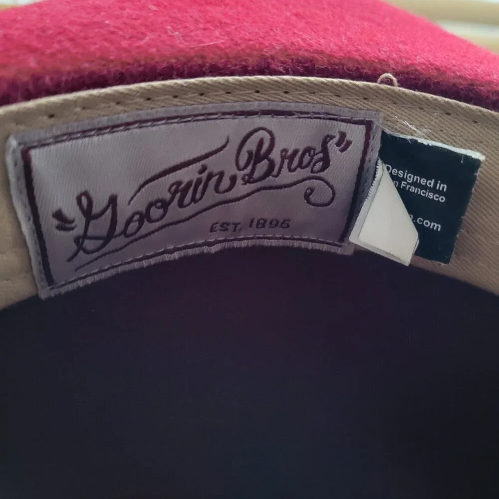 Goorin Bros’ Women's Burgundy / Wine Cowboy Wide Brim Fall/Winter Hat